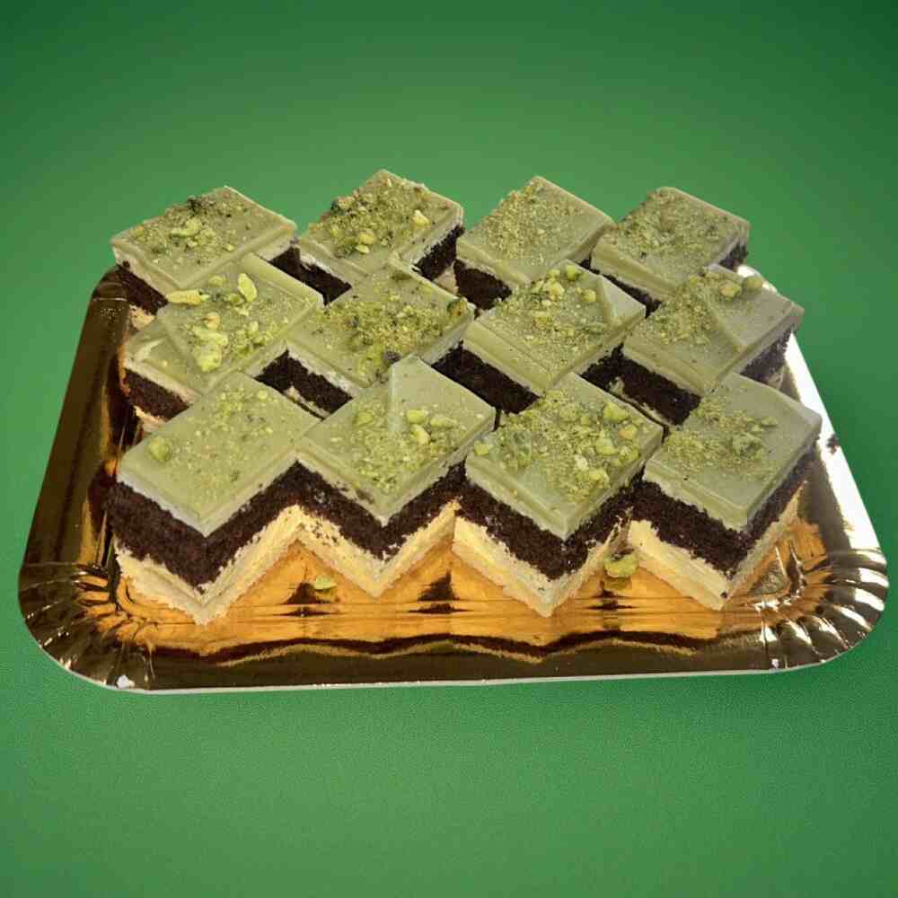 Mini prajitură fistic